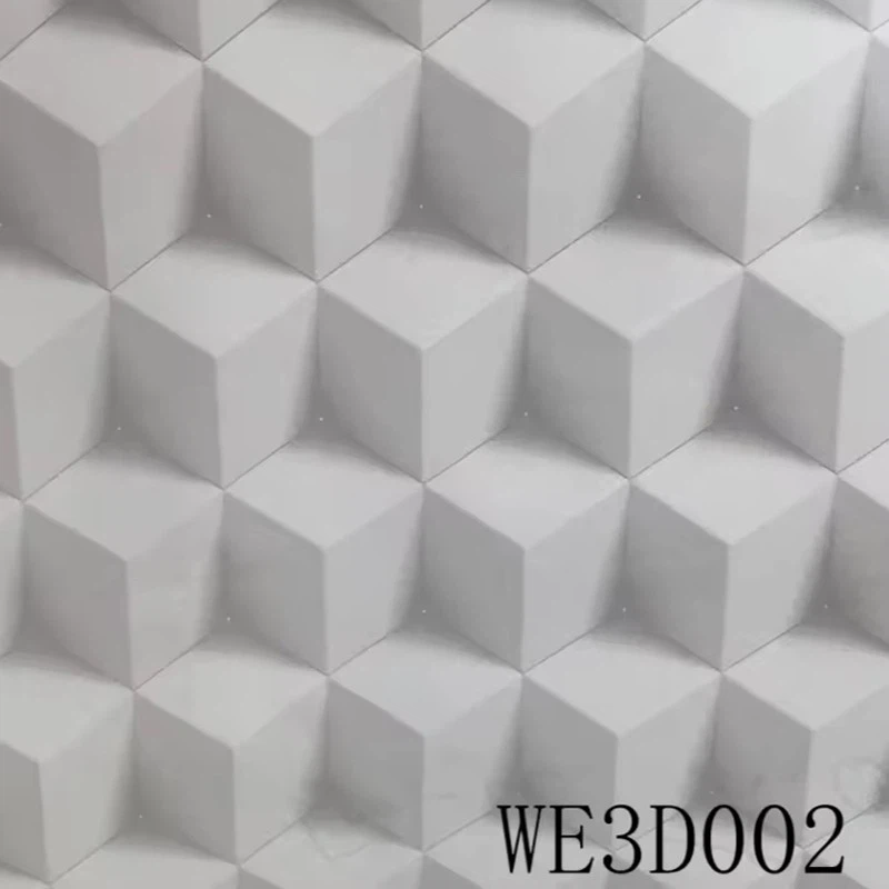 Präglad 3D PVC-film som används till PVC-gipsskiva